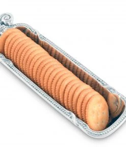 Arthur Court Fleur De Lis Cracker Serving Tray