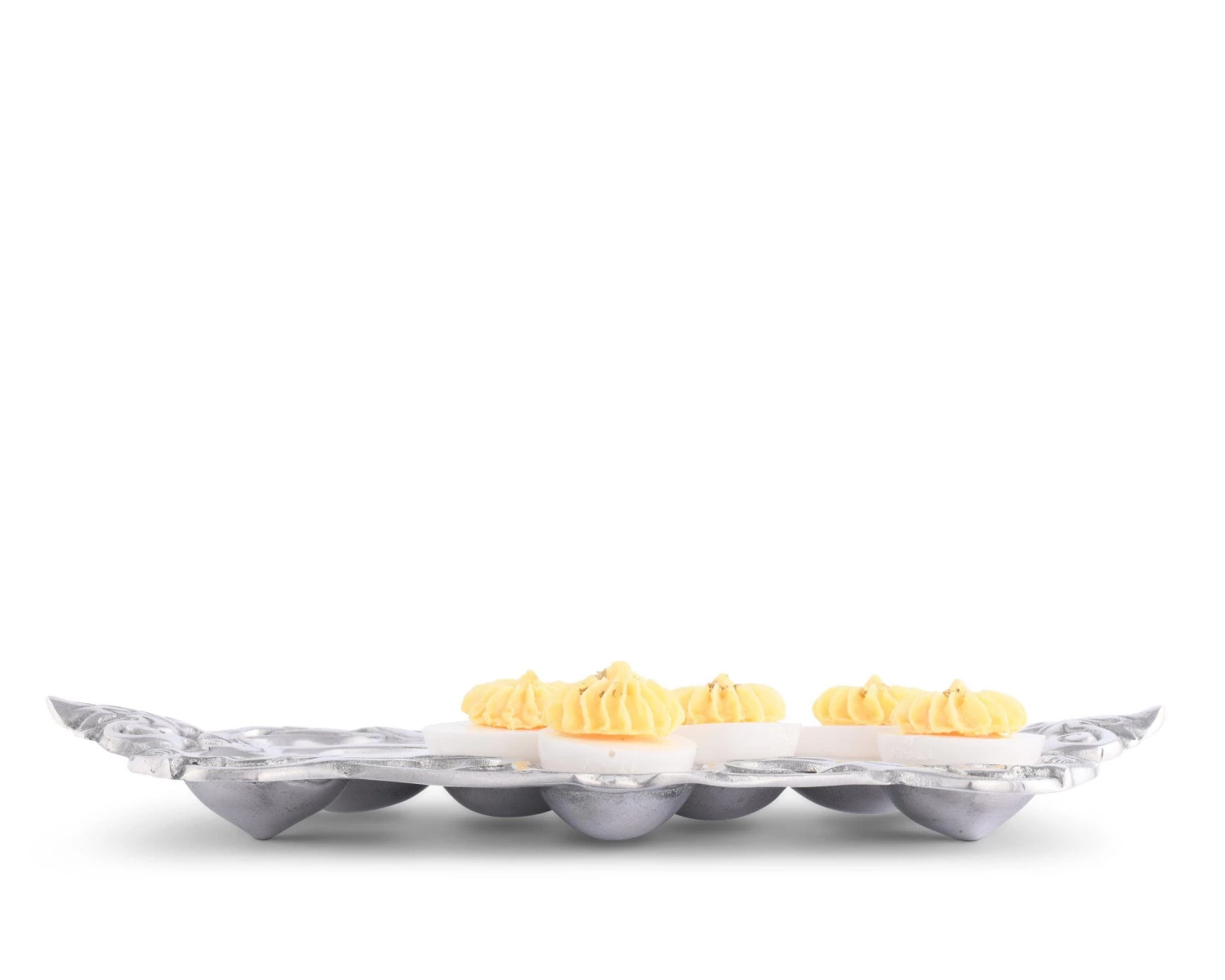 Arthur Court Fleur-De-Lis Deviled Egg Holder Deviled Egg Holders