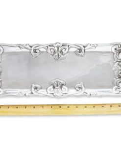 Arthur Court Oblong Trays Fleur-De-Lis Oblong Tray
