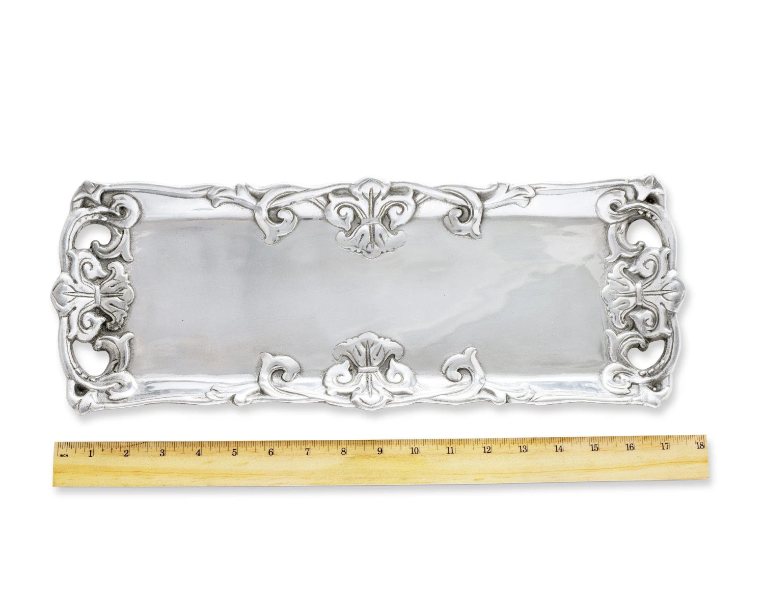 Arthur Court Oblong Trays Fleur-De-Lis Oblong Tray