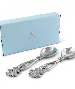 Arthur Court Fleur-De-Lis Open Serving Set Salad Serving Sets