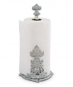 Arthur Court Paper Towel Holders Fleur-De-Lis Paper Towel Holder