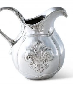 Arthur Court Fleur-De-Lis Pitcher Small