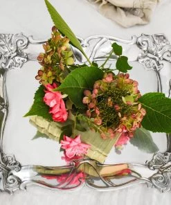 Arthur Court Fleur-De-Lis Rectangle Tray