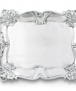 Arthur Court Fleur-De-Lis Rectangle Tray