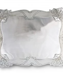 Arthur Court Fleur-De-Lis Rectangle Tray