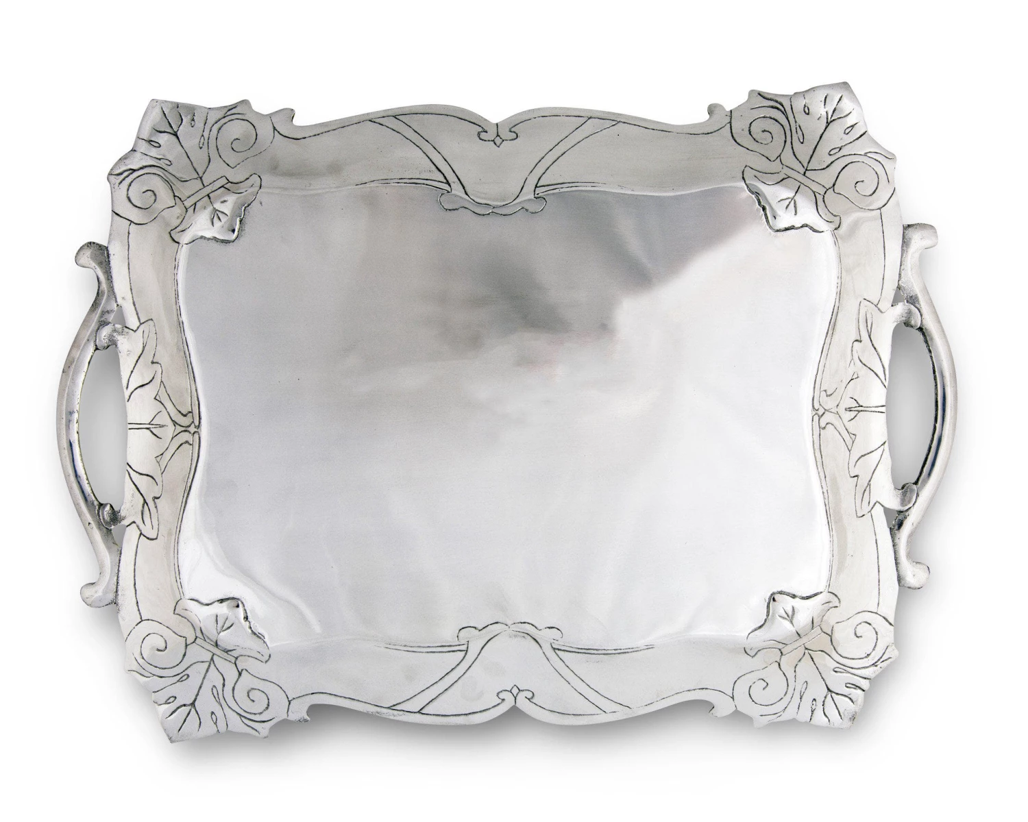 Arthur Court Fleur-De-Lis Rectangle Tray