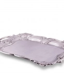 Arthur Court Fleur-De-Lis Rectangle Tray