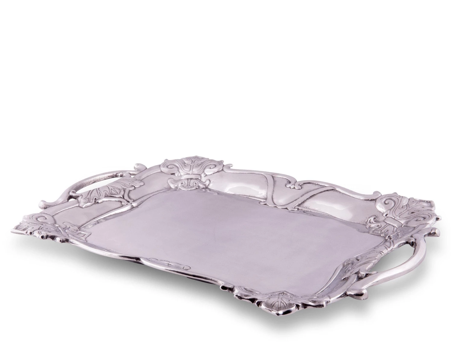 Arthur Court Fleur-De-Lis Rectangle Tray