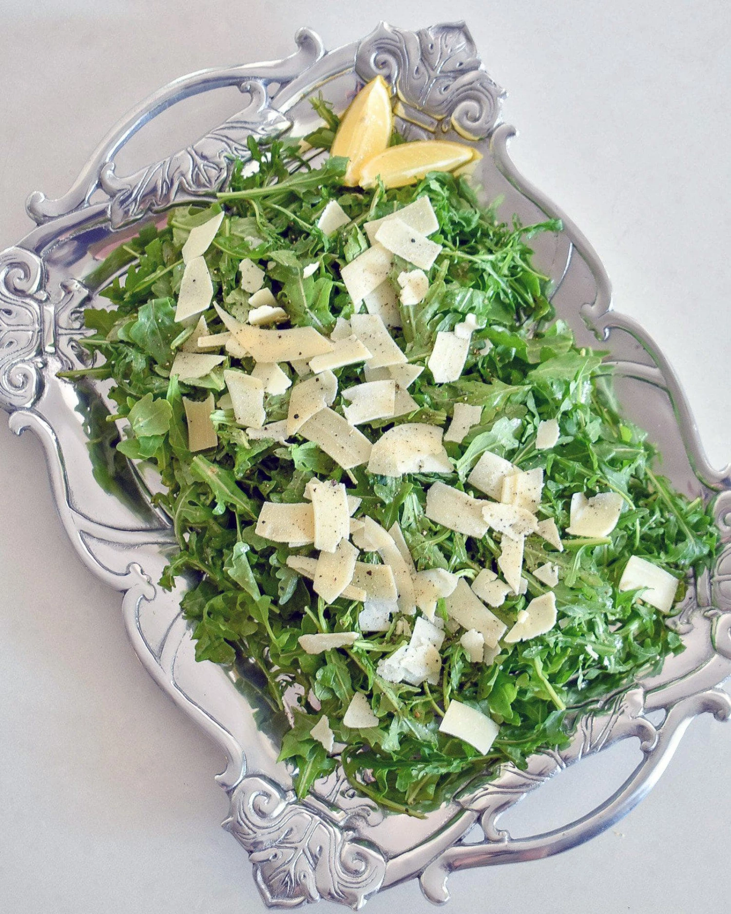 Arthur Court Fleur-De-Lis Rectangle Tray