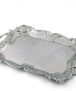 Arthur Court Fleur-De-Lis Rectangle Tray