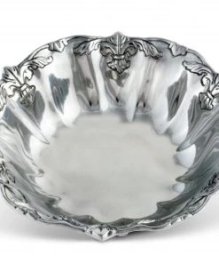 Arthur Court Fleur-De-Lis Salad Bowl 12 Salad Bowls