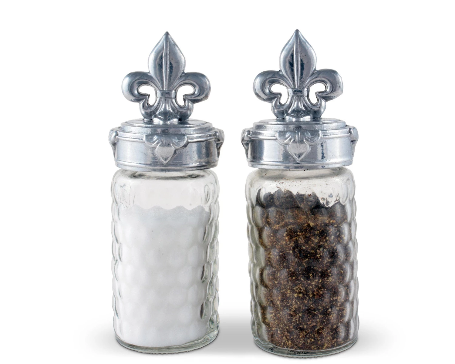 Arthur Court Fleur-De-Lis Salt And Pepper Set Salt & Pepper Sets