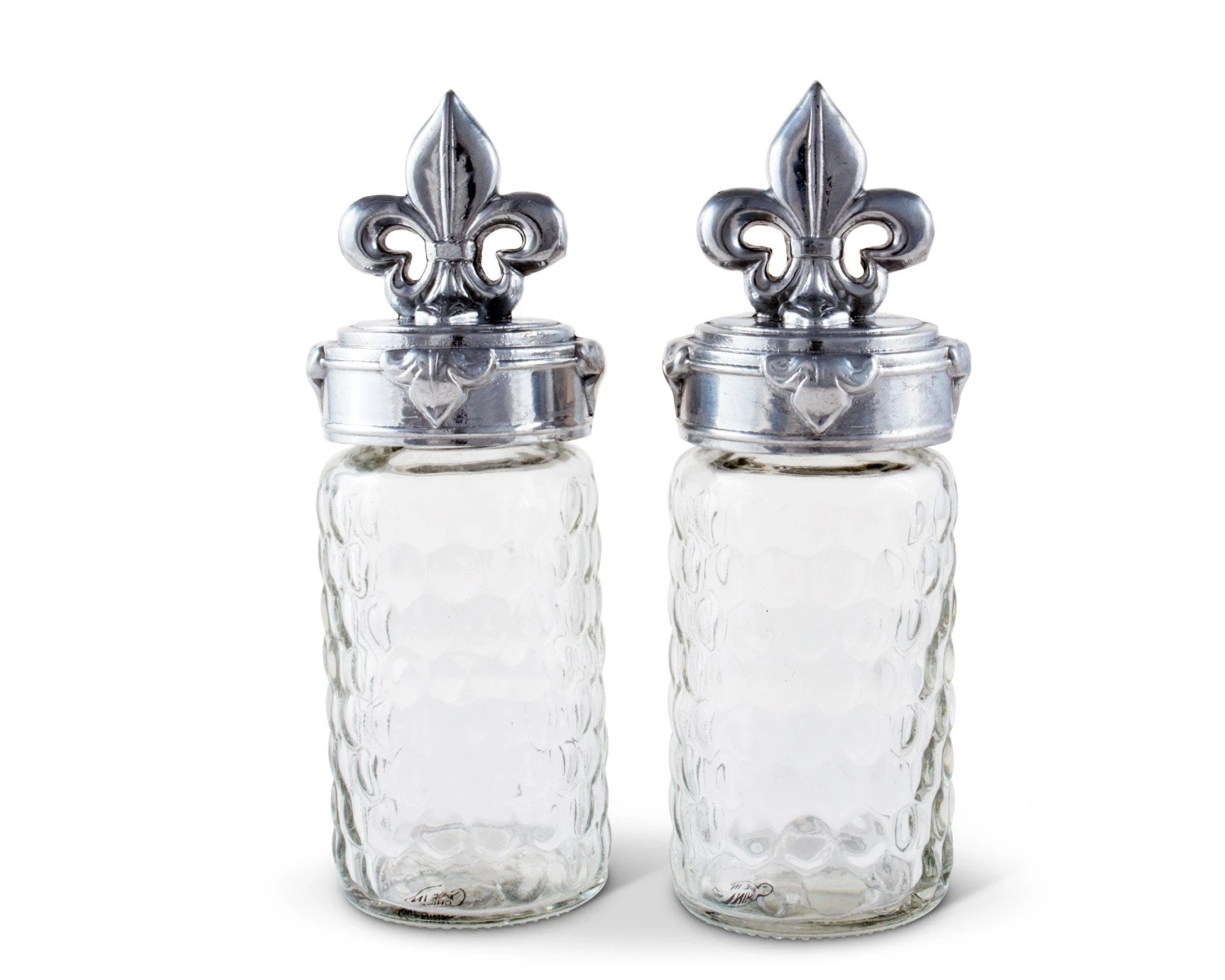 Arthur Court Fleur-De-Lis Salt And Pepper Set Salt & Pepper Sets