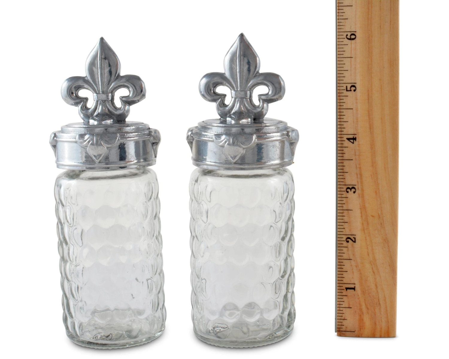 Arthur Court Fleur-De-Lis Salt And Pepper Set Salt & Pepper Sets