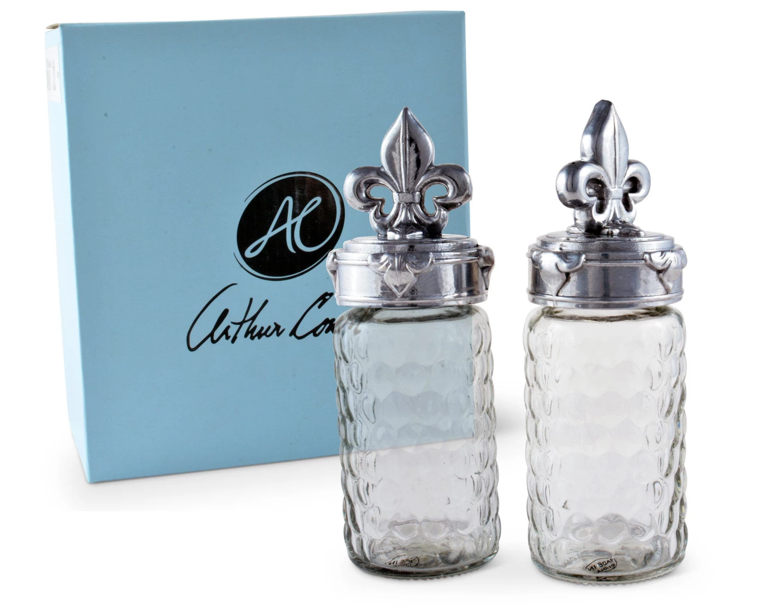 Arthur Court Fleur-De-Lis Salt And Pepper Set Salt & Pepper Sets