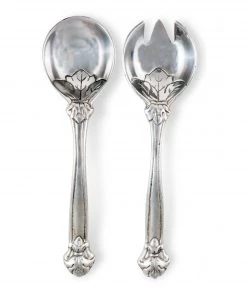 Arthur Court Salad Serving Sets Fleur-De-Lis Serving Set