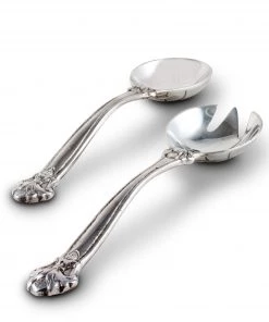 Arthur Court Salad Serving Sets Fleur-De-Lis Serving Set