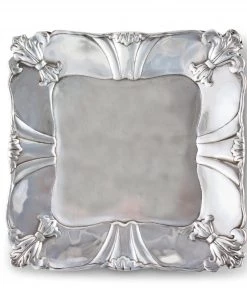 Arthur Court Fleur-De-Lis Square Tray 12