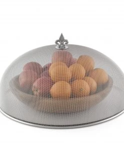 Arthur Court Fleur De Lis Stainless Mesh Picnic Cover Picnic Sets