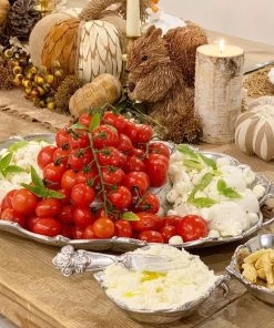 Arthur Court Fleur-De-Lis Tray Entertainment Trays