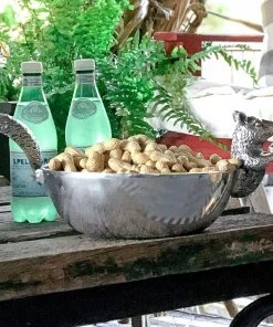 Arthur Court Squirrel Nut Bowl Head / Tail Forest