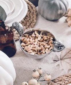 Arthur Court Squirrel Nut Bowl Head / Tail Forest