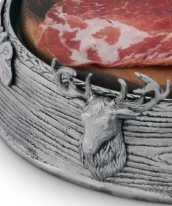 Arthur Court Elk Cheese Pedestal