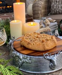 Arthur Court Elk Cheese Pedestal