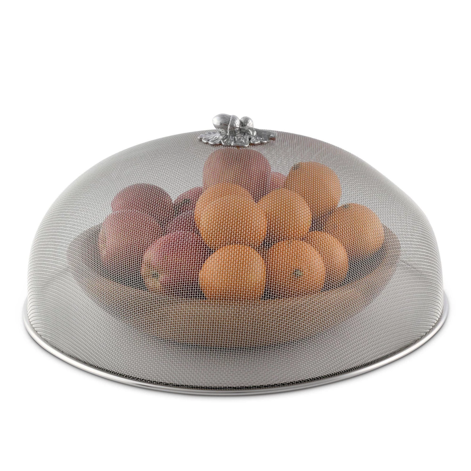 Arthur Court Oak Leaf / Acorn Stainless Mesh Picnic Cover