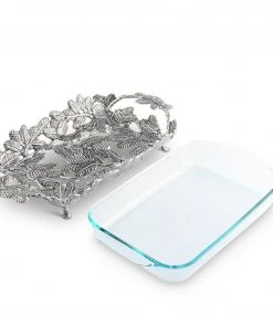 Arthur Court Pine Cone Forest Casserole 3 Quart Holder