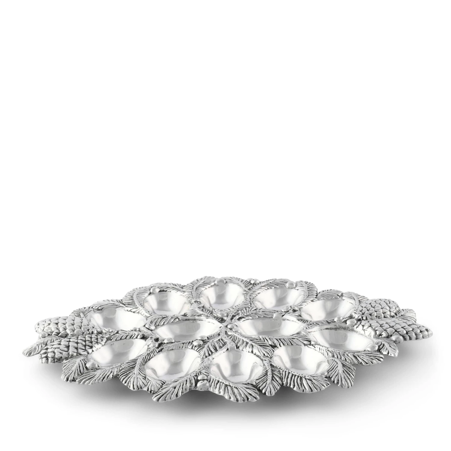 Arthur Court Pine Cone Forest Deviled Egg Server