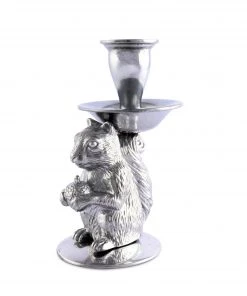 Arthur Court Forest Squirrel Candle Holders
