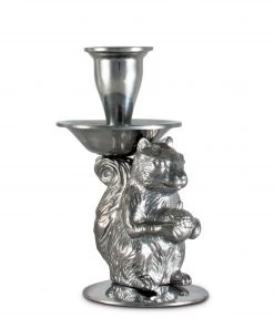 Arthur Court Forest Squirrel Candle Holders
