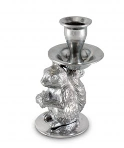 Arthur Court Forest Squirrel Candle Holders