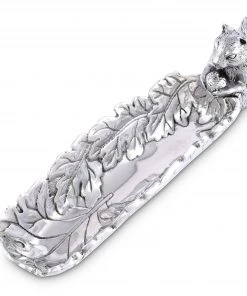 Arthur Court Forest Squirrel Cracker Tray