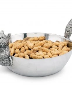 Arthur Court Squirrel Nut Bowl Head / Tail Forest