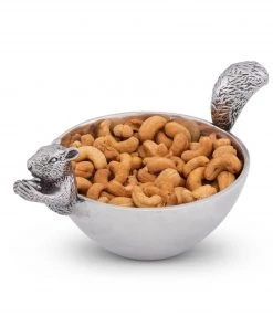 Arthur Court Squirrel Nut Bowl Head / Tail Forest