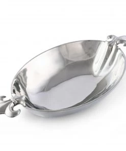 Arthur Court Serving Bowls French Lily Oval Bowl