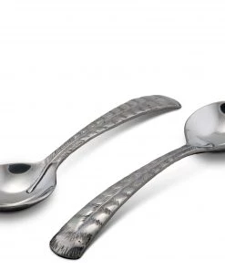 Arthur Court Feather Salad Servers Game Birds