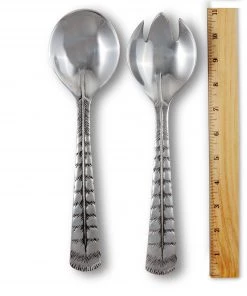 Arthur Court Feather Salad Servers Game Birds