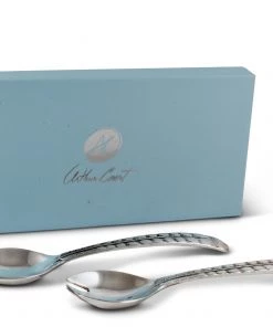 Arthur Court Feather Salad Servers Game Birds