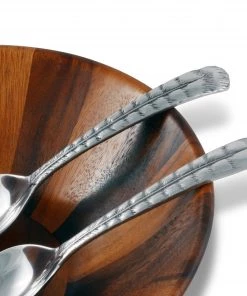 Arthur Court Feather Salad Servers Game Birds