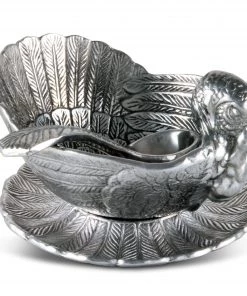 Arthur Court Turkey 3-Piece Condiment Set