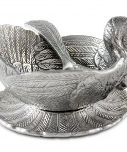 Arthur Court Turkey 3-Piece Condiment Set