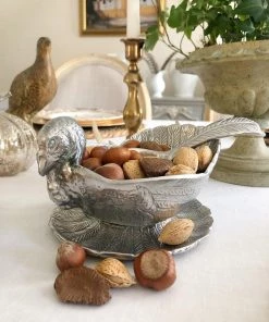 Arthur Court Turkey 3-Piece Condiment Set