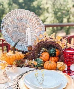 Arthur Court Turkey Oval Platter