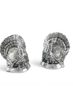 Arthur Court Game Birds Turkey Salt And Pepper Shaker