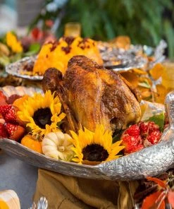 Arthur Court Game Birds Turkey Tray Large