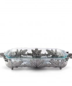 Arthur Court Casserole Servers Artichoke Pyrex Holder 3qt